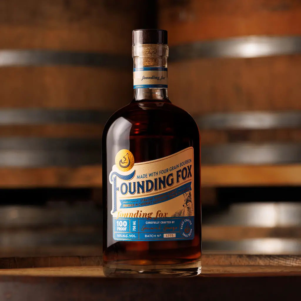 Founding Fox Straight Bourbon Whiskeyのボトル画像