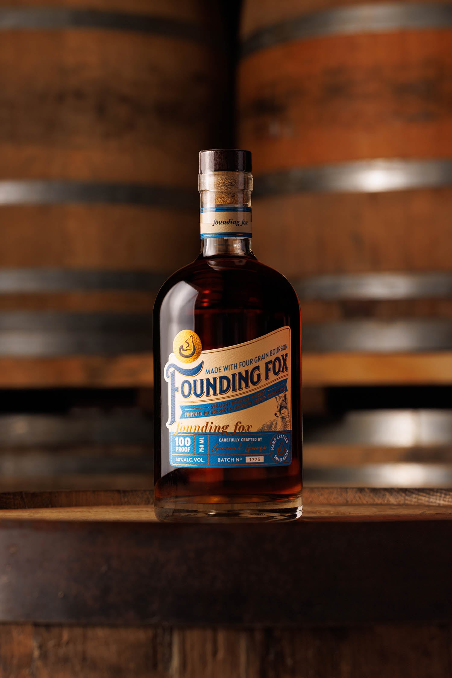 Founding Fox Straight Bourbon Whiskey – General George